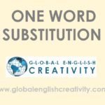 ONE WORD SUBSTITUTION