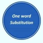 One Word Sustitutions