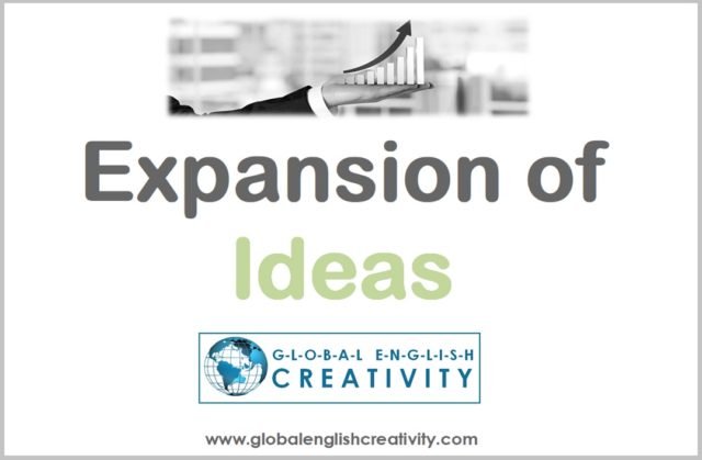 EXPANSION OF IDEAS_GLOBAL ENGLISH CREATIVITY