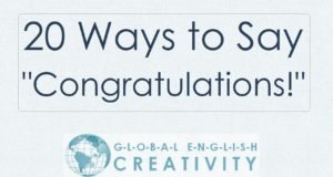 Ways to Say Congratulations