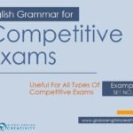 English Grammar for Competitive Exams Examples Set No.3