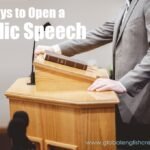 20 ways to open a public speech