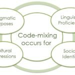 Code mixing in language