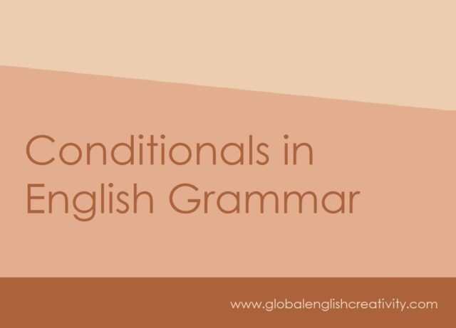 Conditionals in english grammar
